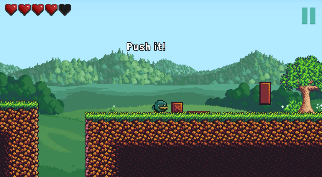 WingLore Screenshot - Push puzzle