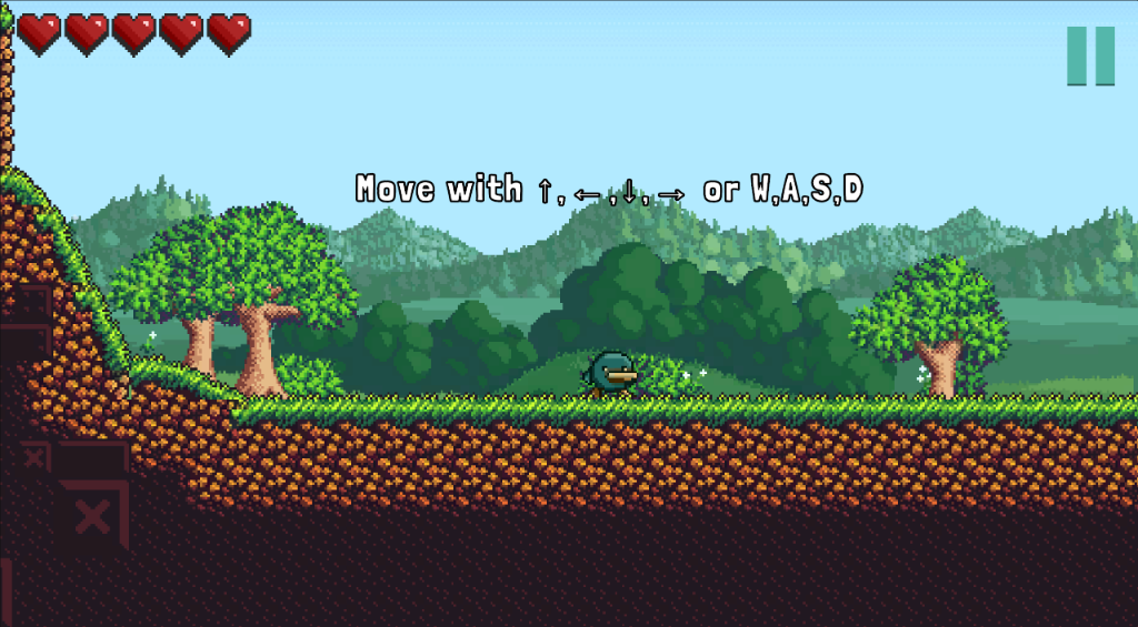 WingLore Screenshot - Movement tutorial